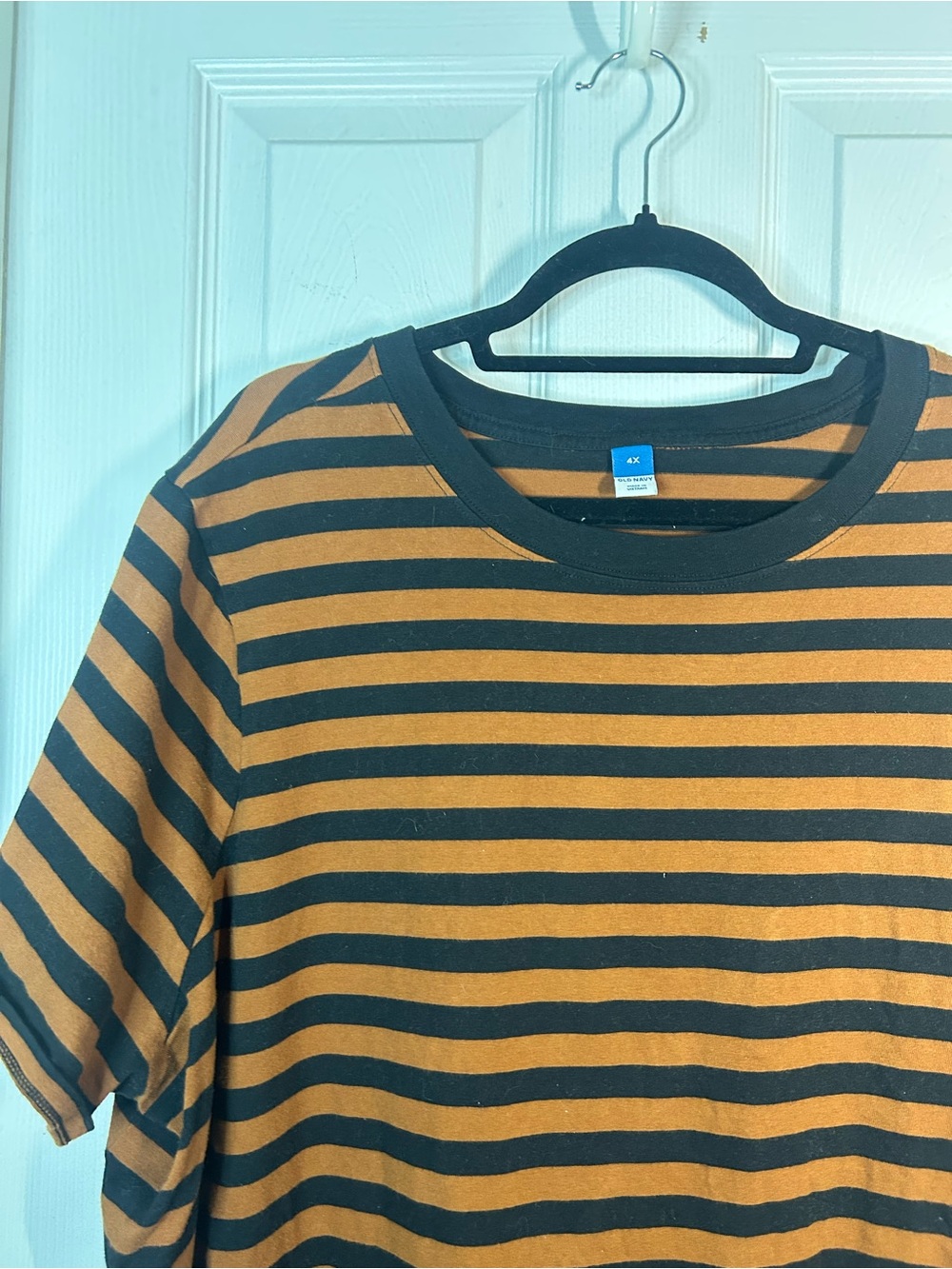 Old Navy Vintage Crew Neck Maxi T-Shirt Dress 4X - Picture 4 of 8